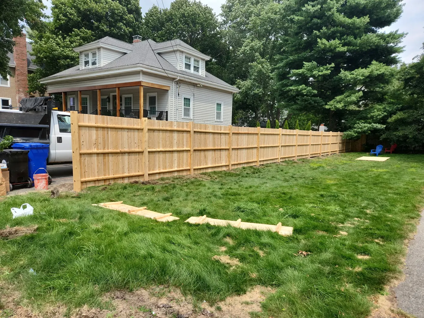 Wood Fence example