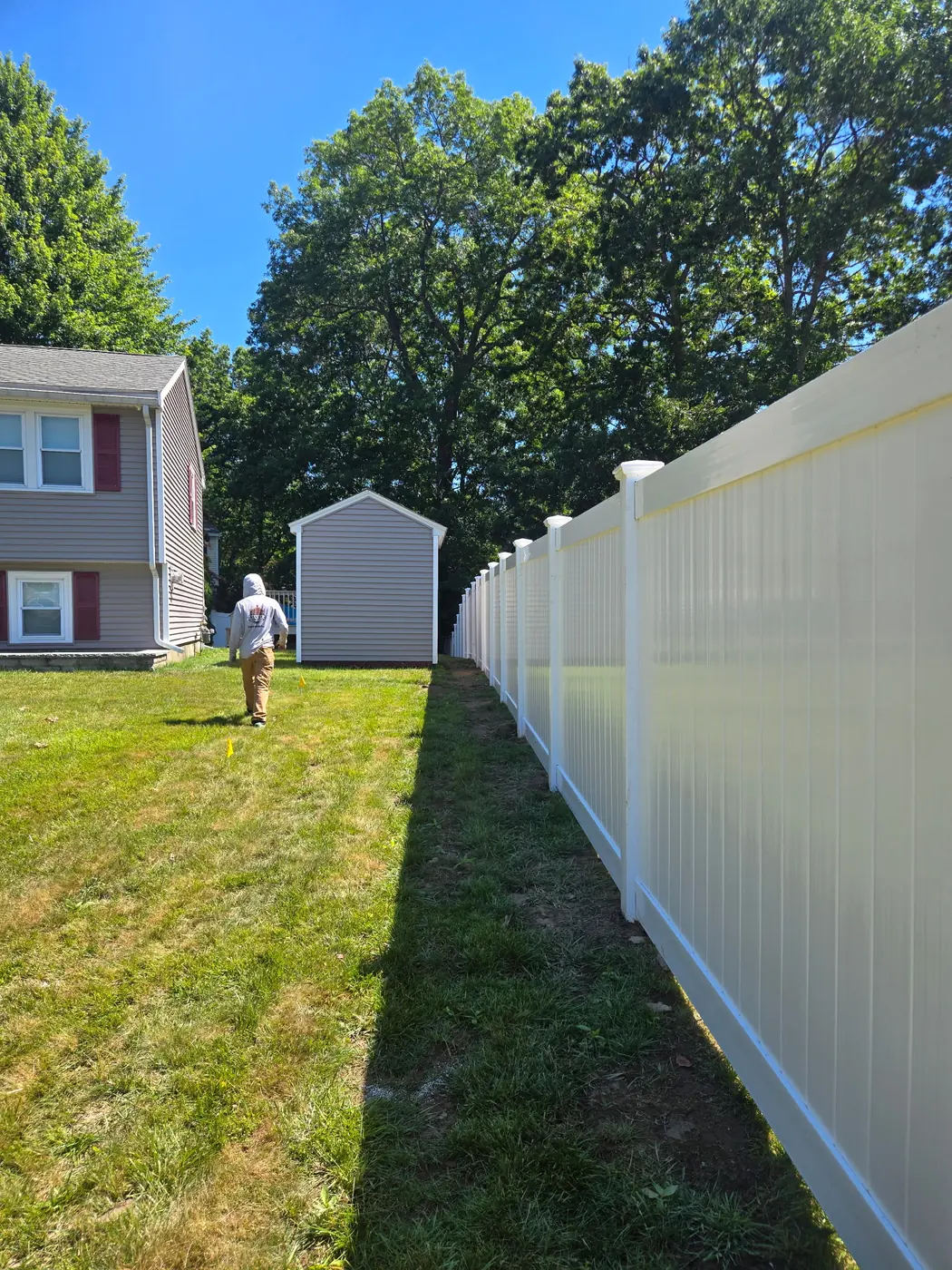 Vinyl Fence example 3