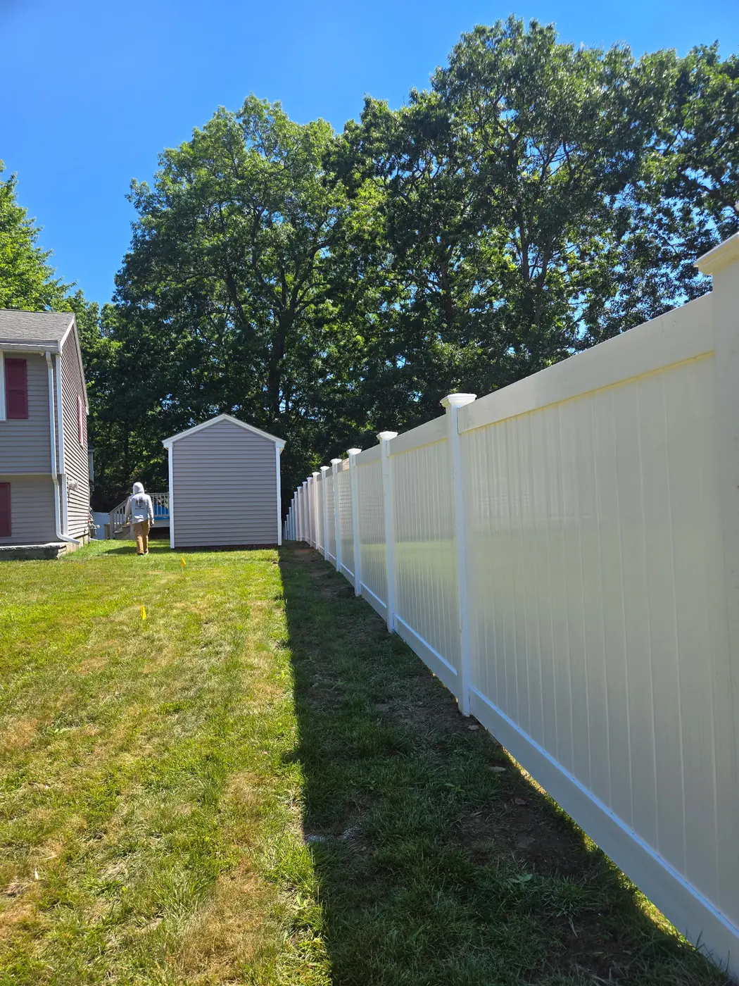 Vinyl Fence example 2